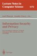 Information Security and Privacy - Bild 1