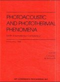 Photoacoustic and Photothermal Phenomena: 10th International Conference: Rome, Italy, August 23-27, 1998 Photoacoustic and Photothermal Phenomena: 10th International Conference: Rome, Italy, August 23-27, 1998