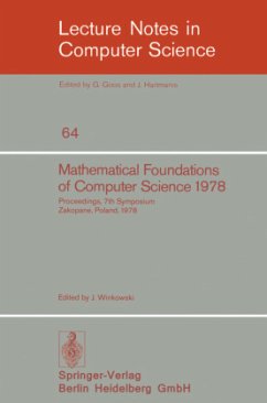 Mathematical Foundations of Computer Science 1978 - Winkowski