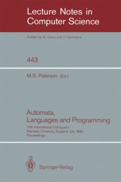 Automata, Languages and Programming - Paterson