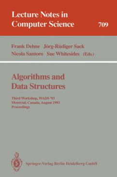 Algorithms and Data Structures - Dehne, Frank / Sack, Jörg-Rüdiger / Santoro, Nicola / Whitesides, Sue (eds.)