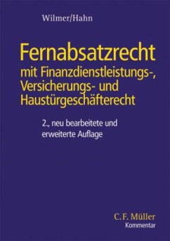 Cover Fernabsatzrecht mit Finanzdienstleistungs-, Versicherungs- und Haustürgeschäftsrecht, Kommentar