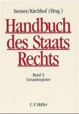 Gesamtregister / Handbuch des Staatsrechts der Bundesrepublik Deutschland 10