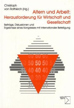 Cover Altern und Arbeit: Herausforderung für Wirtschaft und Gesellschaft