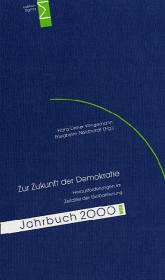 Cover Zur Zukunft der Demokratie / WZB-Jahrbuch Jahrb.2000