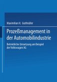 Prozeßmanagement in der Automobilindustrie