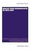 Macht und Demokratie in der CDU