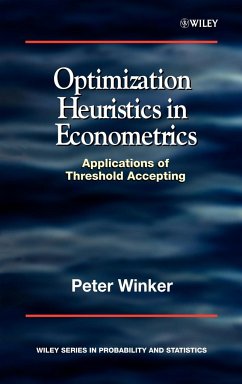 Optimization Heuristics in Econometrics - Winker, Peter