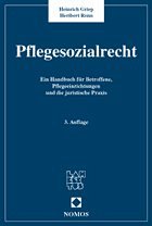 Pflegesozialrecht - Griep, Heinrich / Renn, Heribert