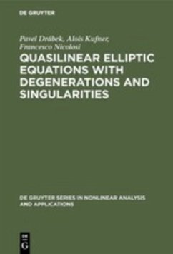 Cover Quasilinear Elliptic Equations with Degenerations and Singularities