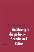 Einführung in die jiddische Sprache und Kultur - Aptroot, Marion / Nath, Holger