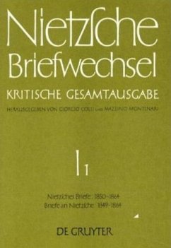 Cover Briefe von Friedrich Nietzsche, Juni 1850 - September 1864. Briefe an Friedrich Nietzsche Oktober 1849 - September 1864