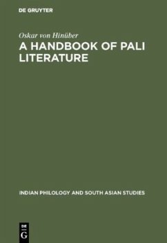 A Handbook of Pali Literature - Hinüber, Oskar von