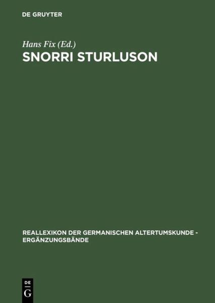 Snorri Sturluson Snorri Sturluson