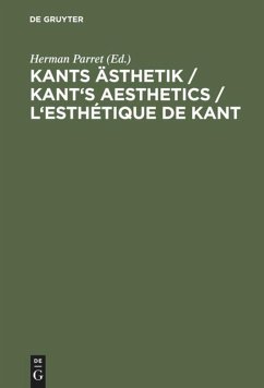 Kants Ästhetik / Kant's Aesthetics / L'esthétique de Kant - Kant, Immanuel