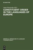 Constituent Order in the Languages of Europe