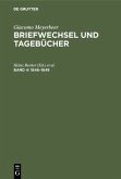 1846-1849 / Giacomo Meyerbeer: Briefwechsel und Tagebücher Band 4