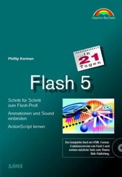 Flash 5 in 21 Tagen, m. CD-ROM - Kerman, Phillip