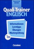 Übungsheft, m. Audio-CD / Quali-Trainer Englisch, Mittelschule Bayern