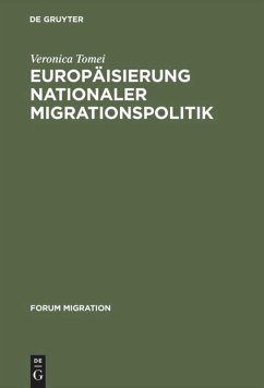 Europäisierung nationaler Migrationspolitik - Tomei, Veronica