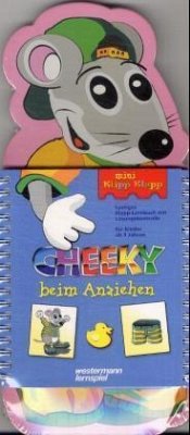Cover Cheeky beim Anziehen