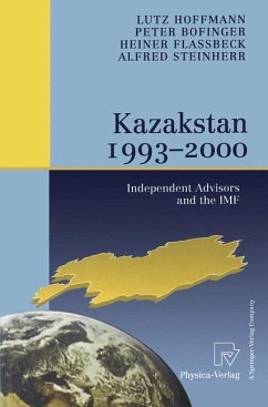 Kazakstan 1993 ¿ 2000 - Hoffmann, Lutz; Flassbeck, Heiner; Steinherr, Alfred; Bofinger, Peter