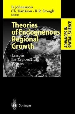 Theories of Endogenous Regional Growth - BUCH - Johansson Karlsson and Stough