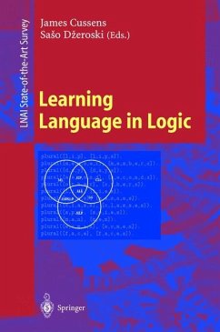 Learning Language in Logic - Cussens, James / Dzeroski, Saso (eds.)