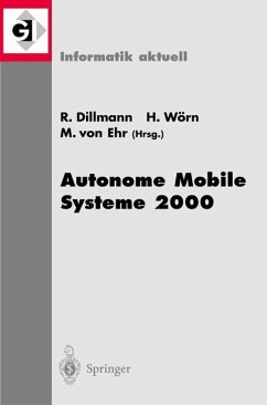 Autonome Mobile Systeme 2000 - Dillmann, Rüdiger / Wörn, Heinz / von Ehr, Markus (Hgg.)