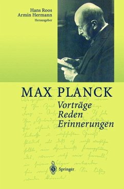 Vorträge Reden Erinnerungen - Planck, Max