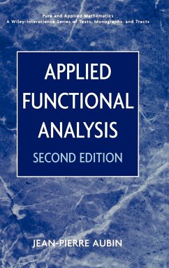 Applied Functional Analysis - Aubin, Jean-Pierre