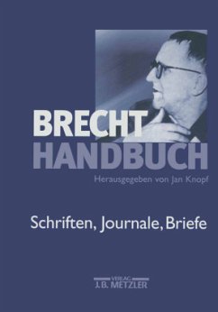Cover Schriften, Journale, Briefe / Brecht-Handbuch 4