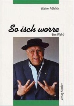 Cover So isch worre bim Wafrö