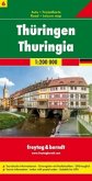 Freytag & Berndt Autokarte Thüringen; Thuringia / Thuringe / Turingia Freytag & Berndt Autokarte Thüringen; Thuringia / Thuringe / Turingia