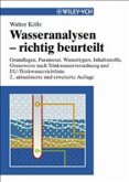 Wasseranalysen - richtig beurteilt