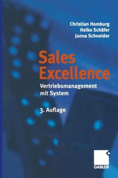 Sales Excellence: Vertriebsmanagement mit System - Homburg, Christian; Schäfer, Heiko; Schneider, Janna