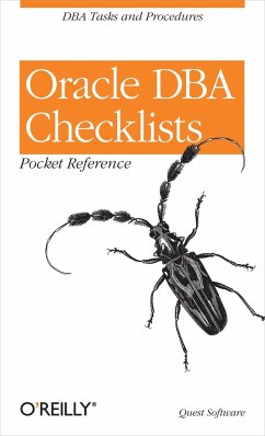Oracle DBA Checklists Pocket Reference - Software, Quest