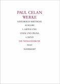 Werke. Historisch-kritische Ausgabe. I. Abteilung: Lyrik und Prosa, 2 Teile / Werke Abt.1, 6