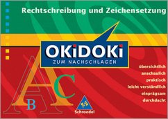 Cover Okidoki zum Nachschlagen Rechtschreibung und Zeichensetzung