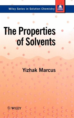 The Properties of Solvents - Marcus, Yizhak