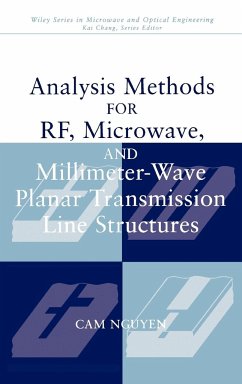 Analysis Methods for Rf, Microwave, and Millimeter-Wave Planar Transmission Line Structures - Nguyen, Cam