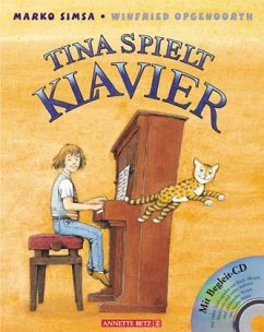 Tina spielt Klavier, m. Audio-CD - Simsa, Marko; Opgenoorth, Winfried