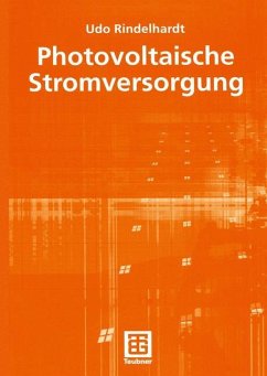 Photovoltaische Stromversorgung - Rindelhardt, Udo