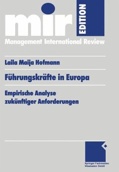 Führungskräfte in Europa - Hofmann, Laila Maija