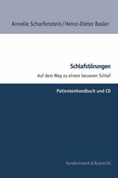 Patientenhandbuch, m. Audio-CD / Schlafstörungen - Scharfenstein, Annelie;Basler, Heinz-Dieter
