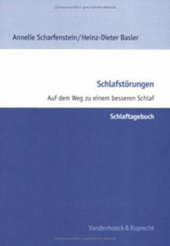 Schlaftagebuch / Schlafstörungen - Scharfenstein, Annelie;Basler, Heinz-Dieter