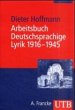 Arbeitsbuch Deutschsprachige Lyrik... - Bild 1