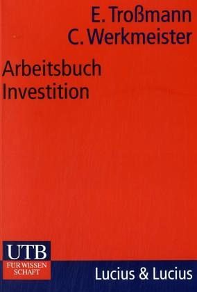 Arbeitsbuch Investition Arbeitsbuch Investition