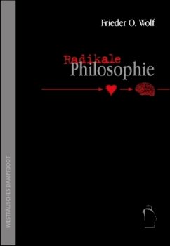 Cover Radikale Philosophie