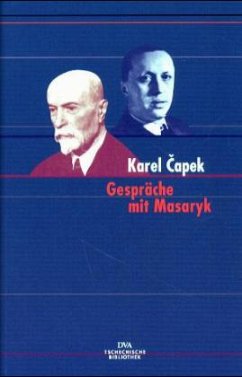 Gespräche mit Masaryk - Capek, Karel